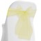 Lann's Linens - 10 Elegant Organza Wedding/Party Chair Cover Sashes/Bows - Ribbon Tie Back Sash